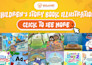 illustrate your childrens story book cover and pages